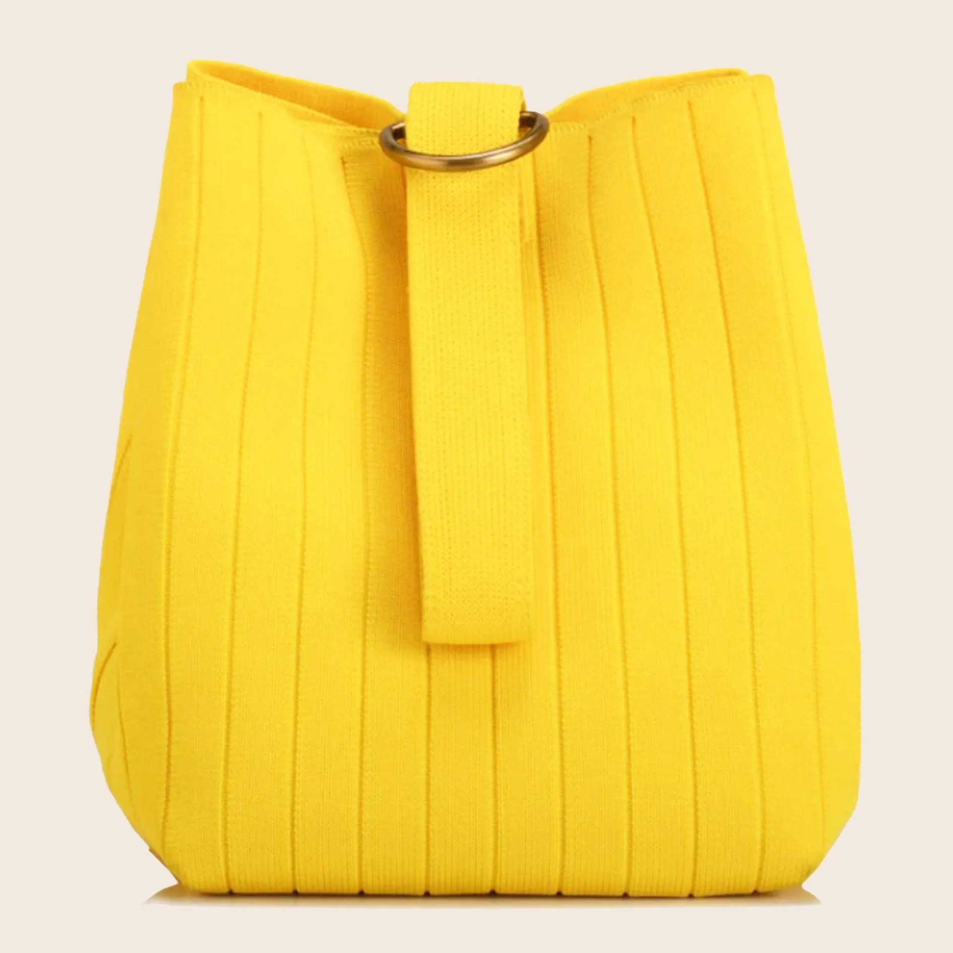 Jude-Mini Bucket Bag-Yellow