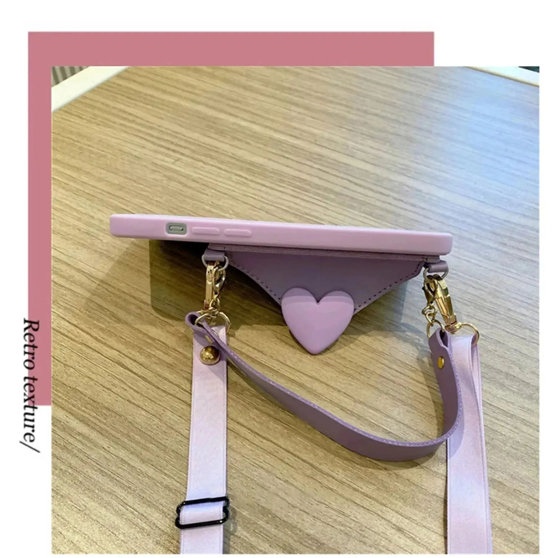 Korean Crossbody Bag Phone Case (For iPhones)