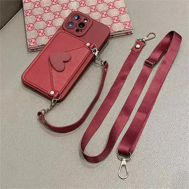 Korean Crossbody Bag Phone Case (For iPhones)