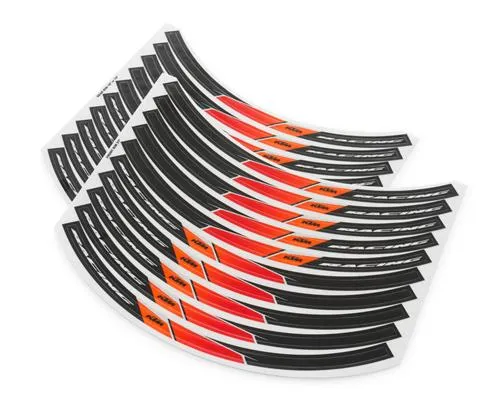 KTM Wheel Trim Ring Sticker Kit MX/Enduro/Adv 2003-2024