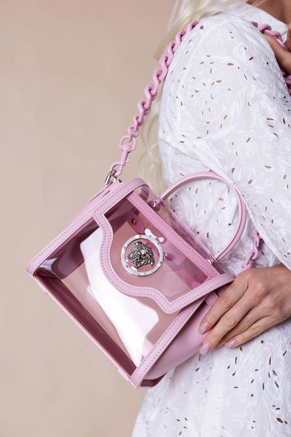 La Medusa Top Handle Bag - English Rose