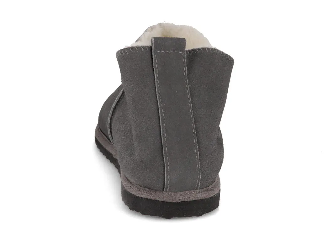 Lammbock 'Shearlock' luxurious lambskin slippers, grey