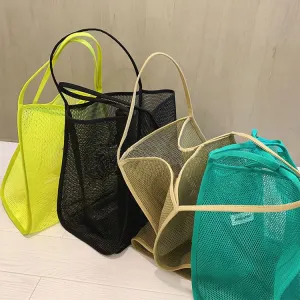 Large Mesh Beach Tote Bags