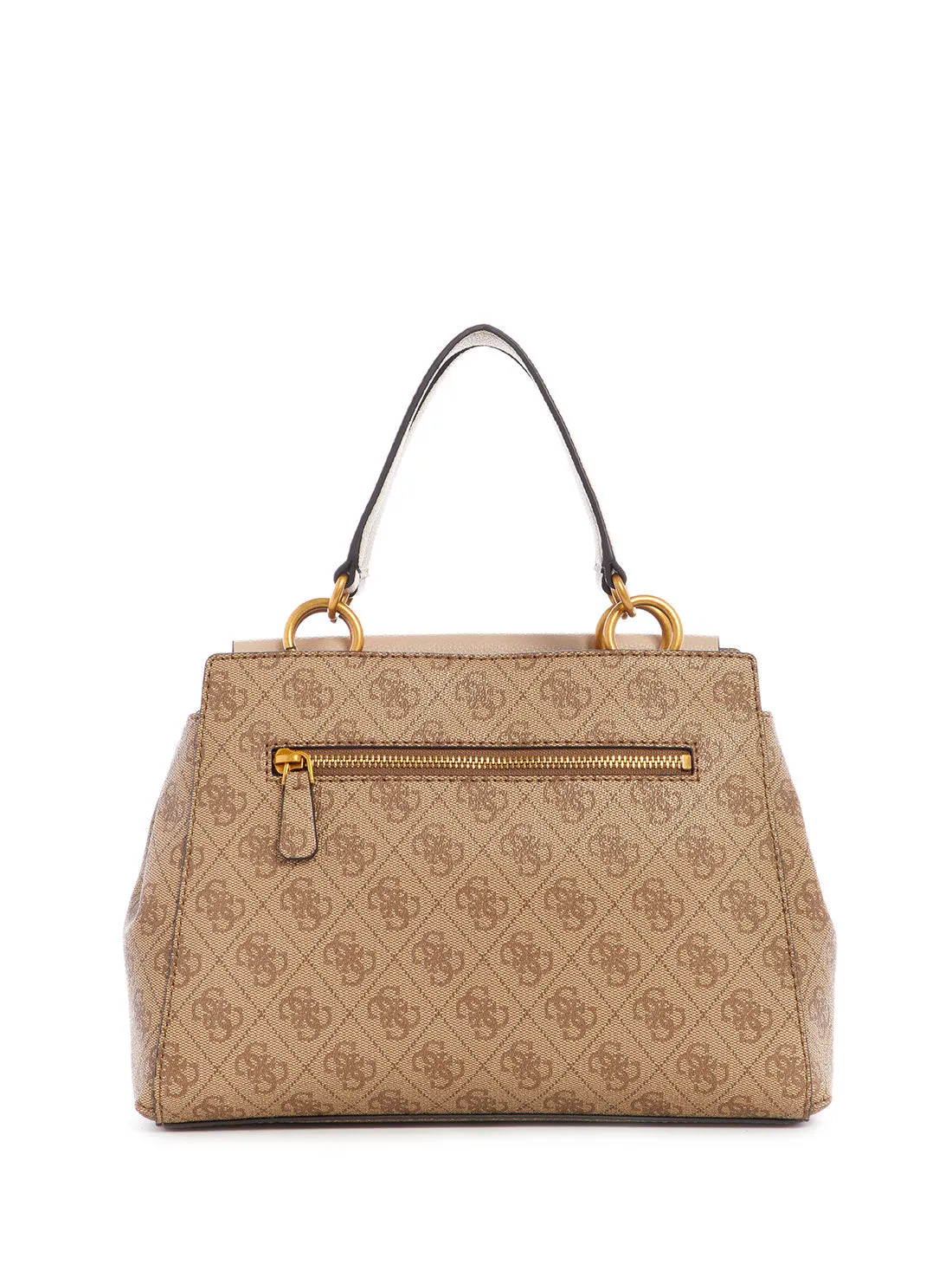 Latte Logo Valy Satchel Bag