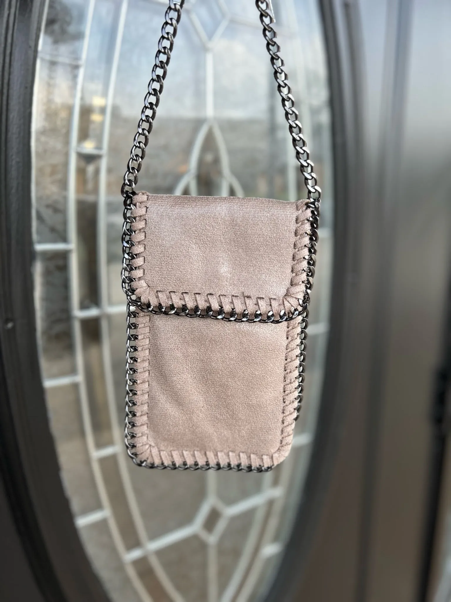 Leather Pouch Bag