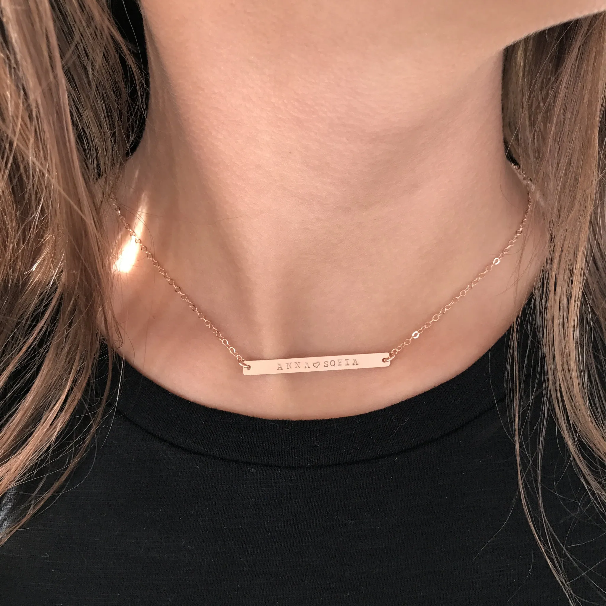 LONG BAR NECKLACE