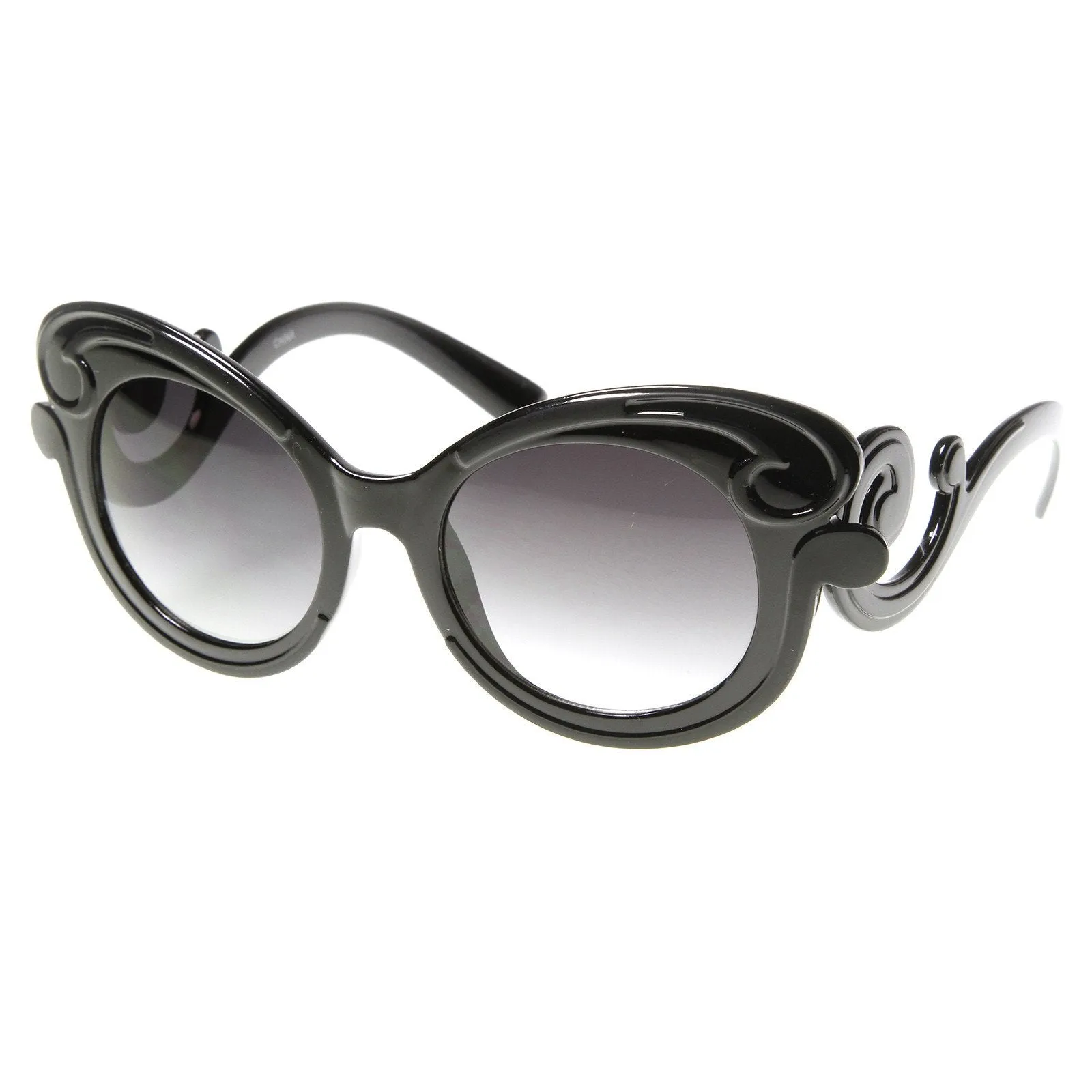 Luxurious High Fashion Butterfly Oversize Sunglasses 8634