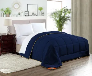 Luxurious Navy Blue Comforter