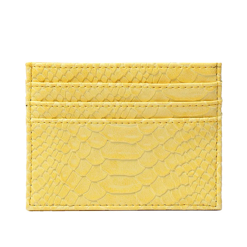 Luxurious PU Leather Bank Card Holder