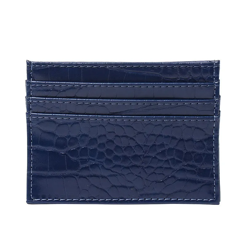 Luxurious PU Leather Bank Card Holder