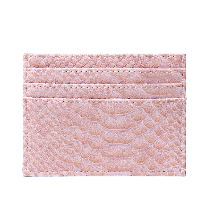 Luxurious PU Leather Bank Card Holder