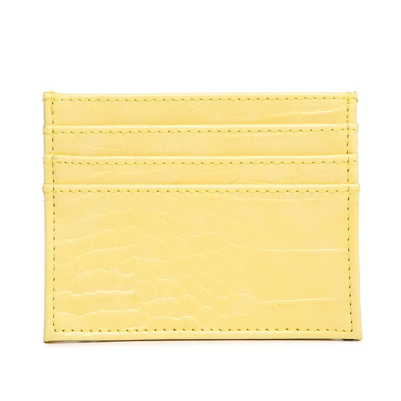 Luxurious PU Leather Bank Card Holder