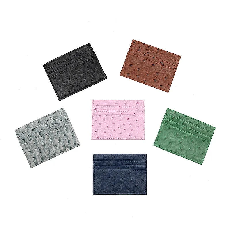 Luxurious PU Leather Bank Card Holder