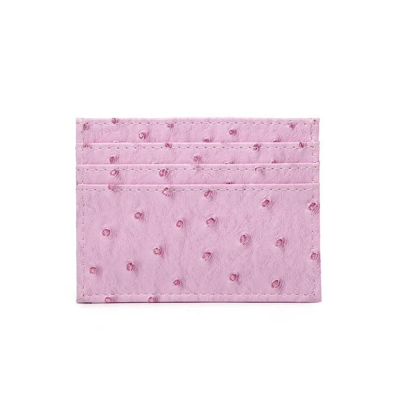 Luxurious PU Leather Bank Card Holder