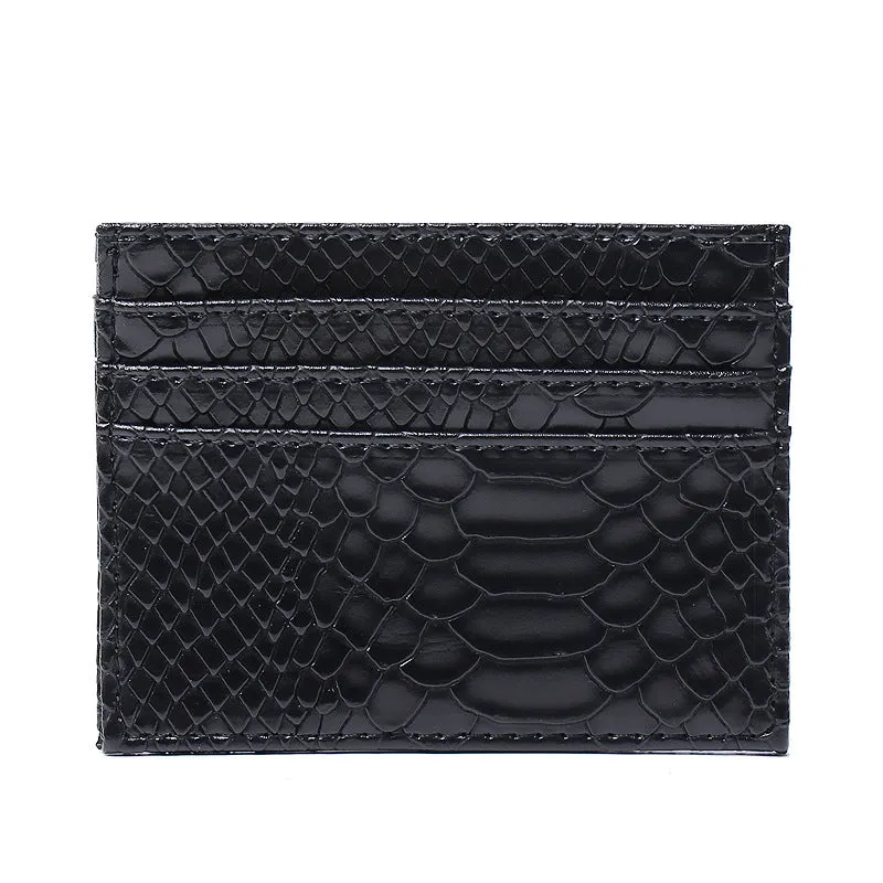 Luxurious PU Leather Bank Card Holder