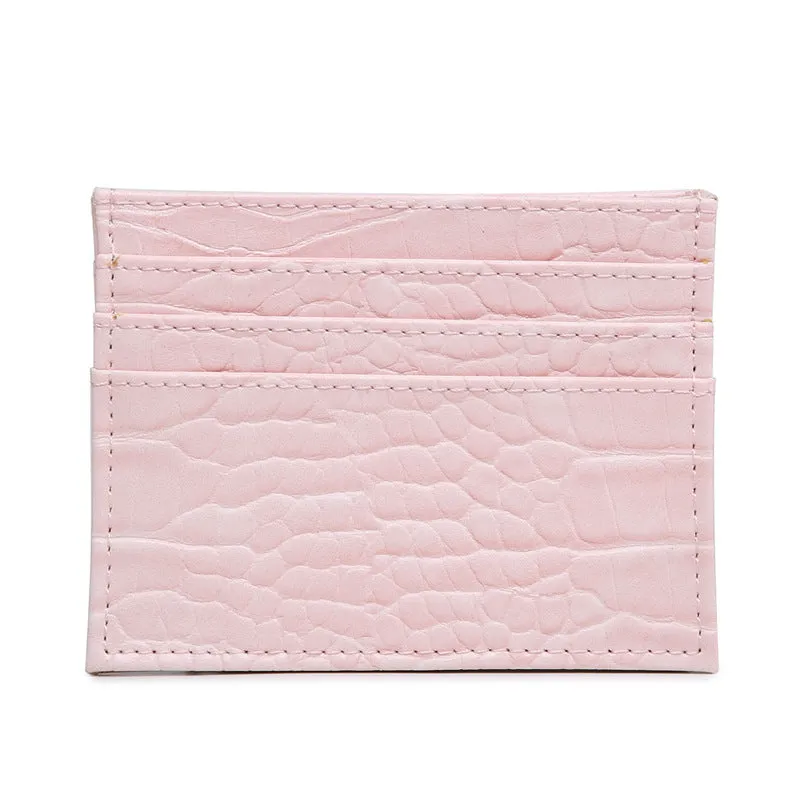 Luxurious PU Leather Bank Card Holder