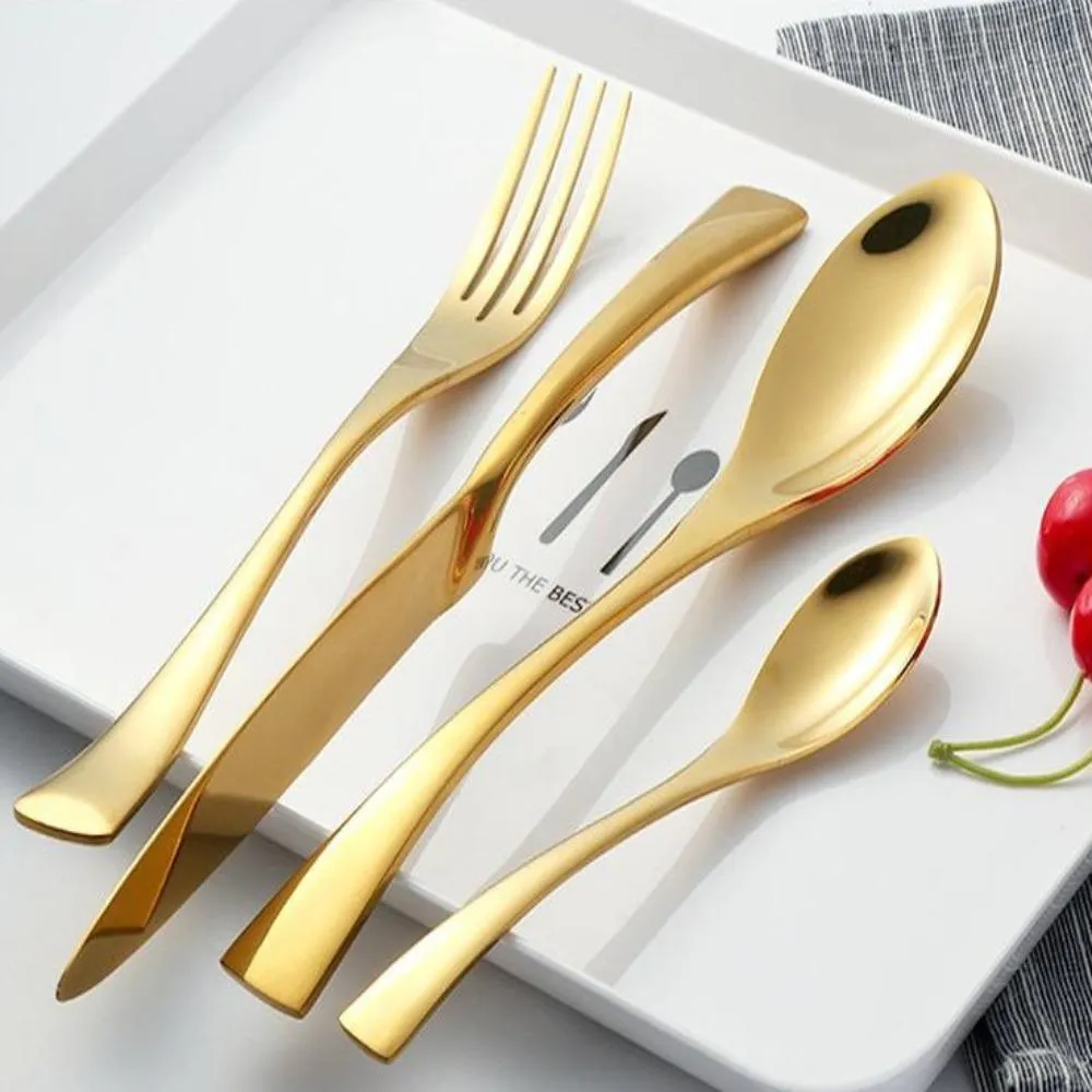 Luxurious Stainless Steel Cutlery Set (16 Piece Set)