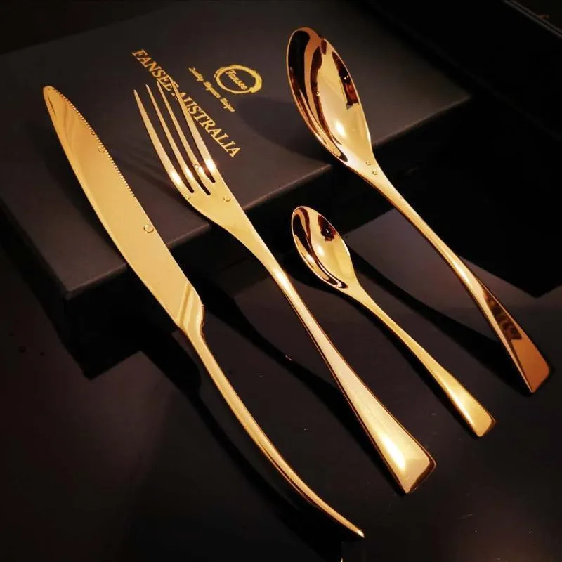 Luxurious Stainless Steel Cutlery Set (16 Piece Set)