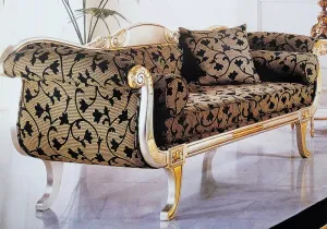 Luxury and Exquisite Style Wooden Handcrafted Deewan Chaise Lounge