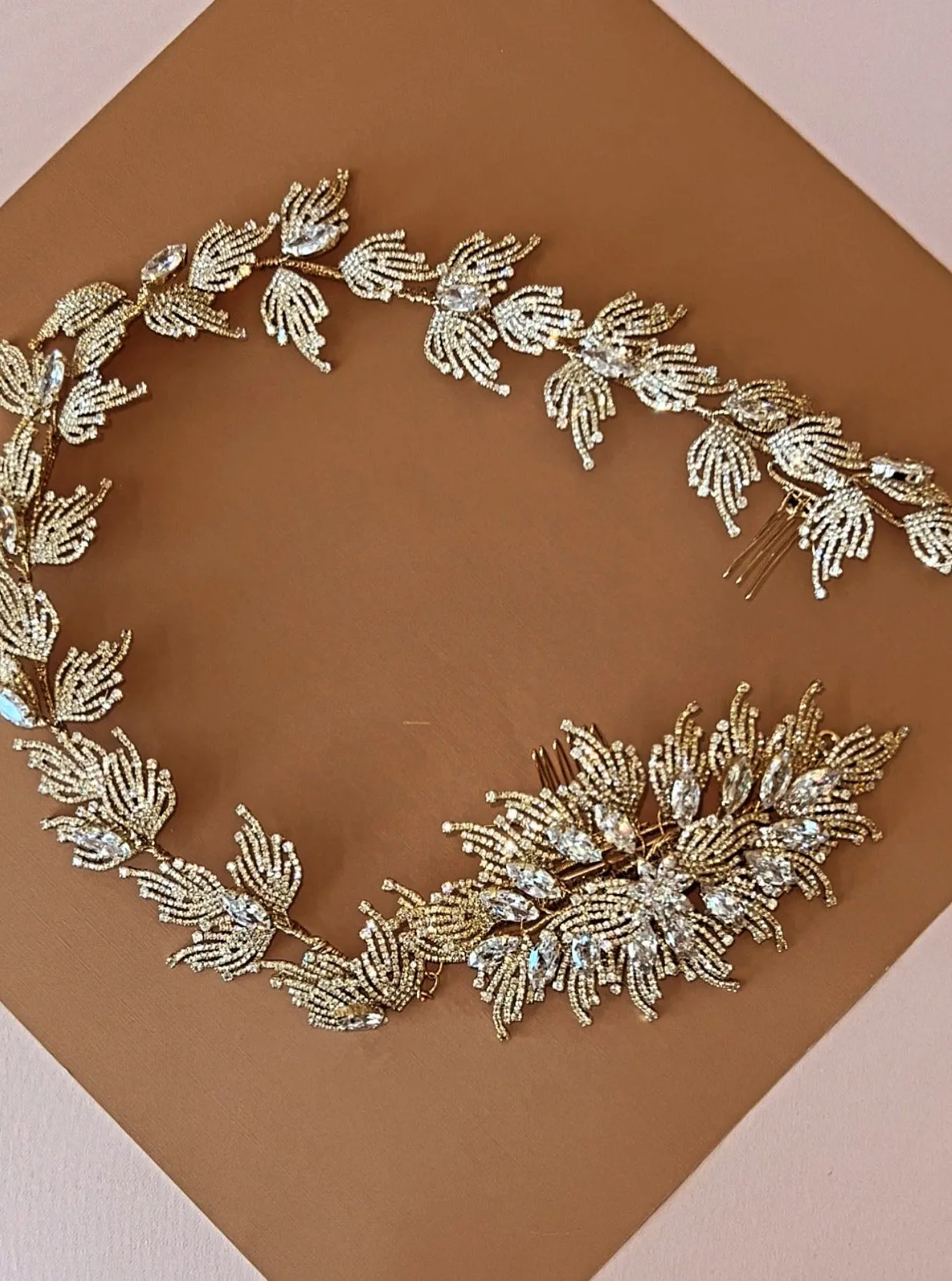 MALKA Luxurious Bridal Headpiece