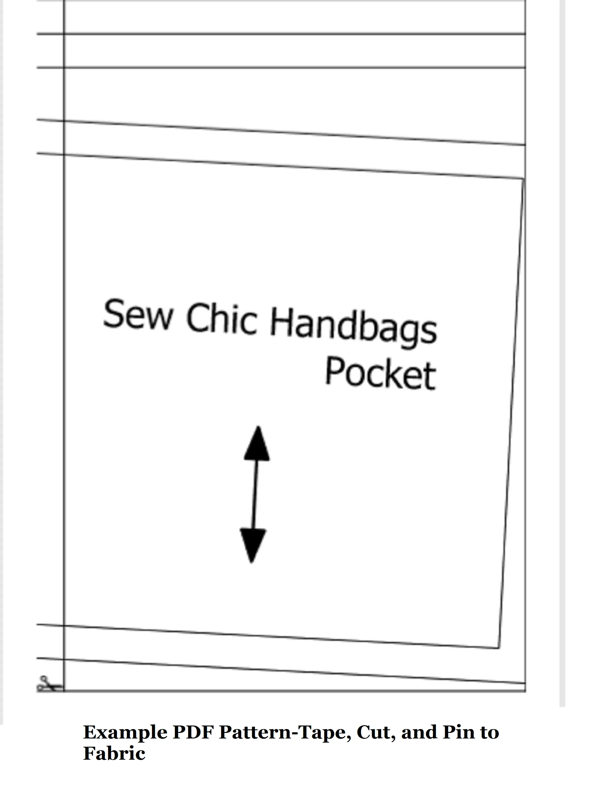 Mary's Pocket Puppy Tote PDF Sewing Pattern