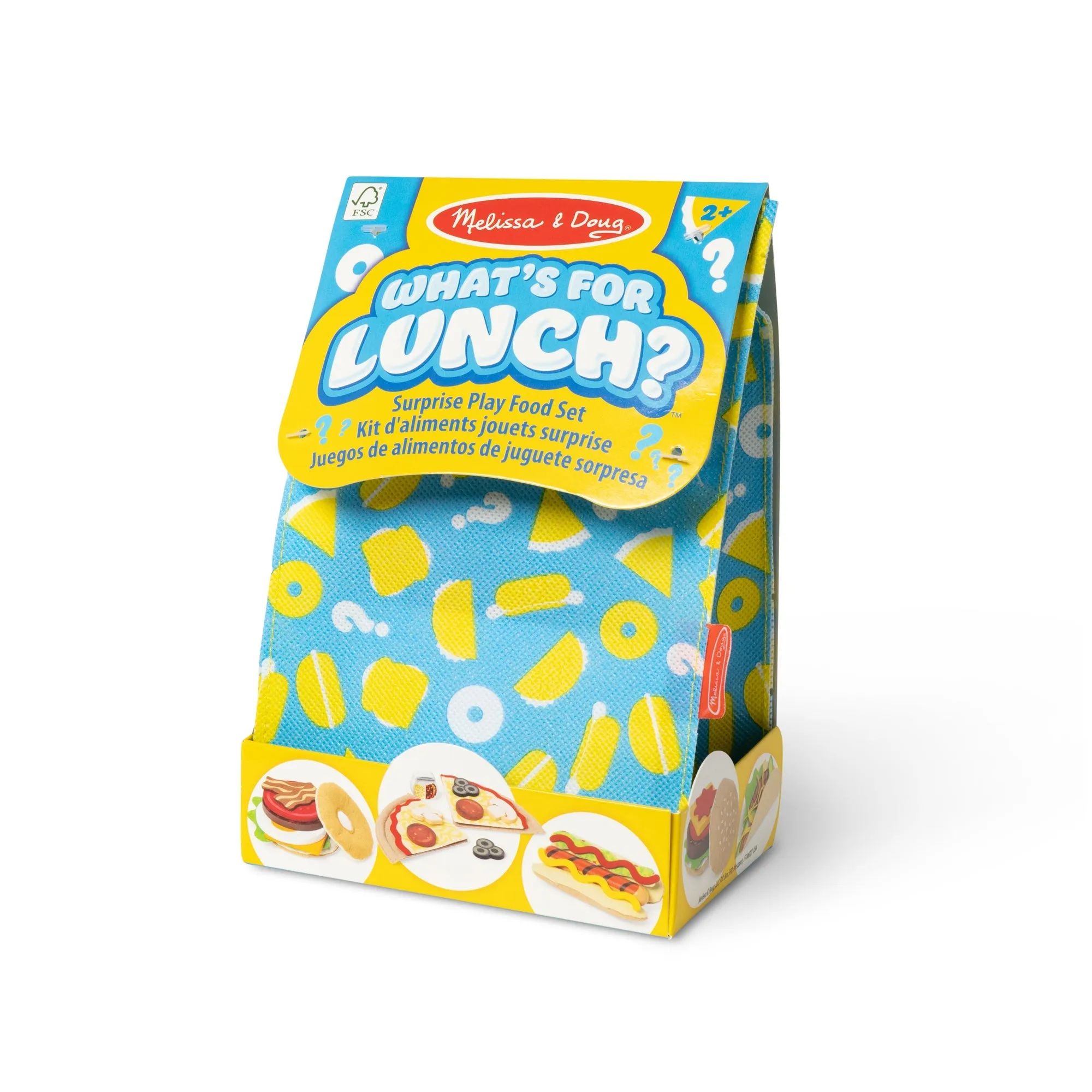 Melissa & Doug What’s for Lunch?™ Surprise Meal Play Food Set