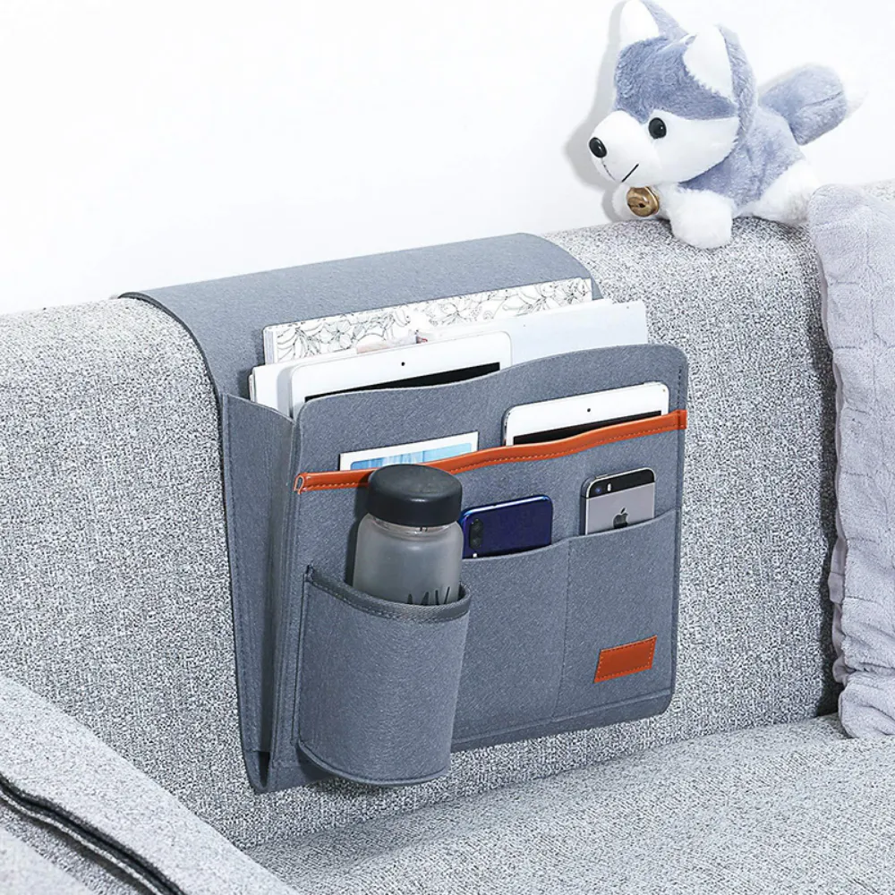 Multifunctional Wall-Mounted Felt Storage Bag