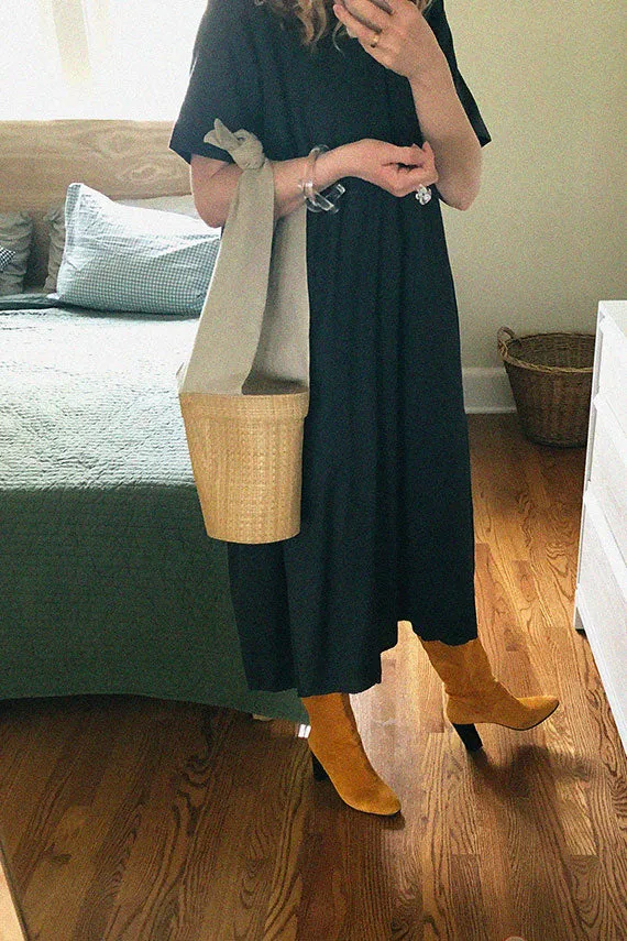 Natural Bucket Bag