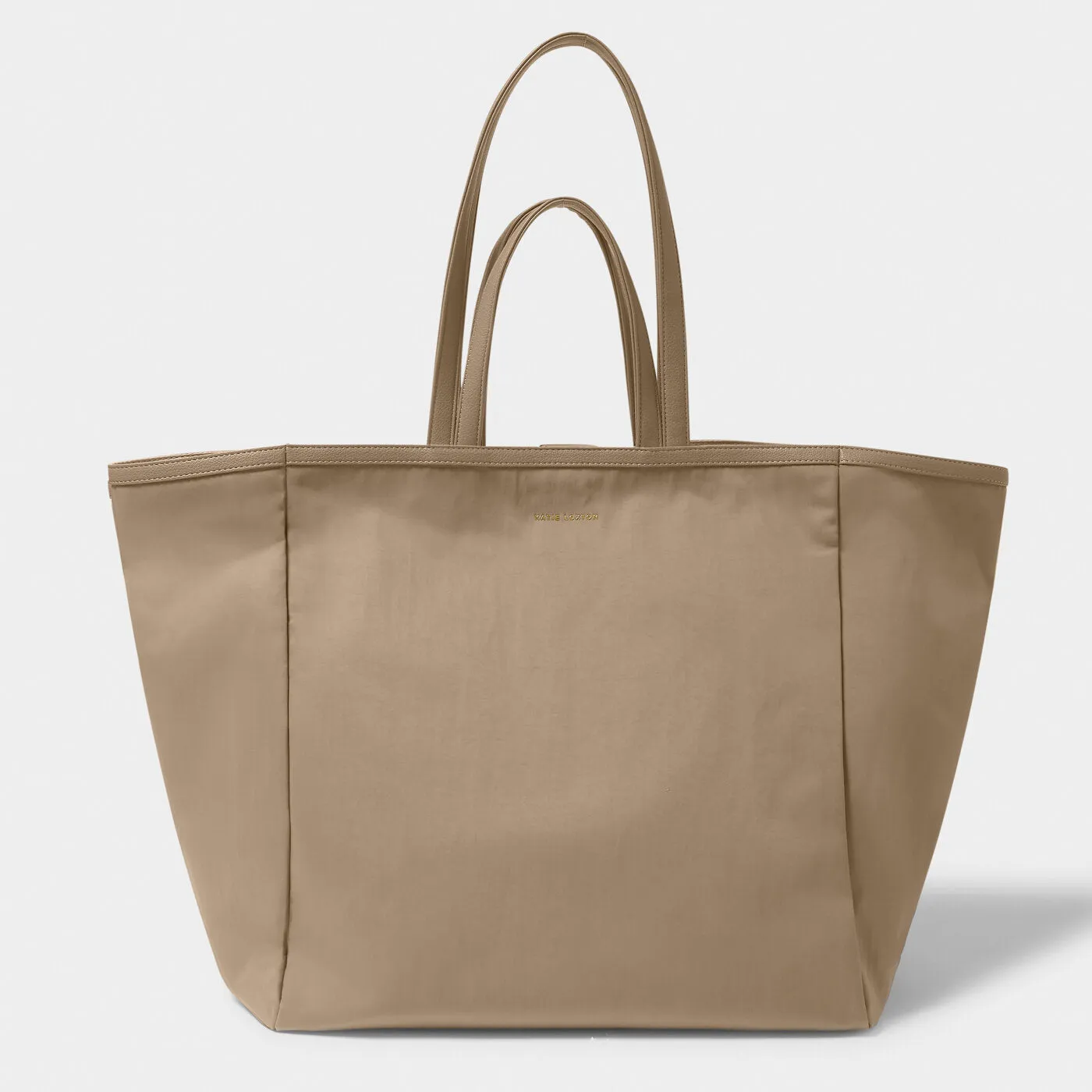 Nylon Luxe Oversized Tote