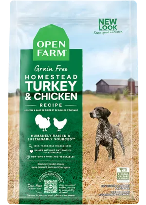 Open Farm Homestead Turkey & Chicken Grain-Free Dry Dog Food