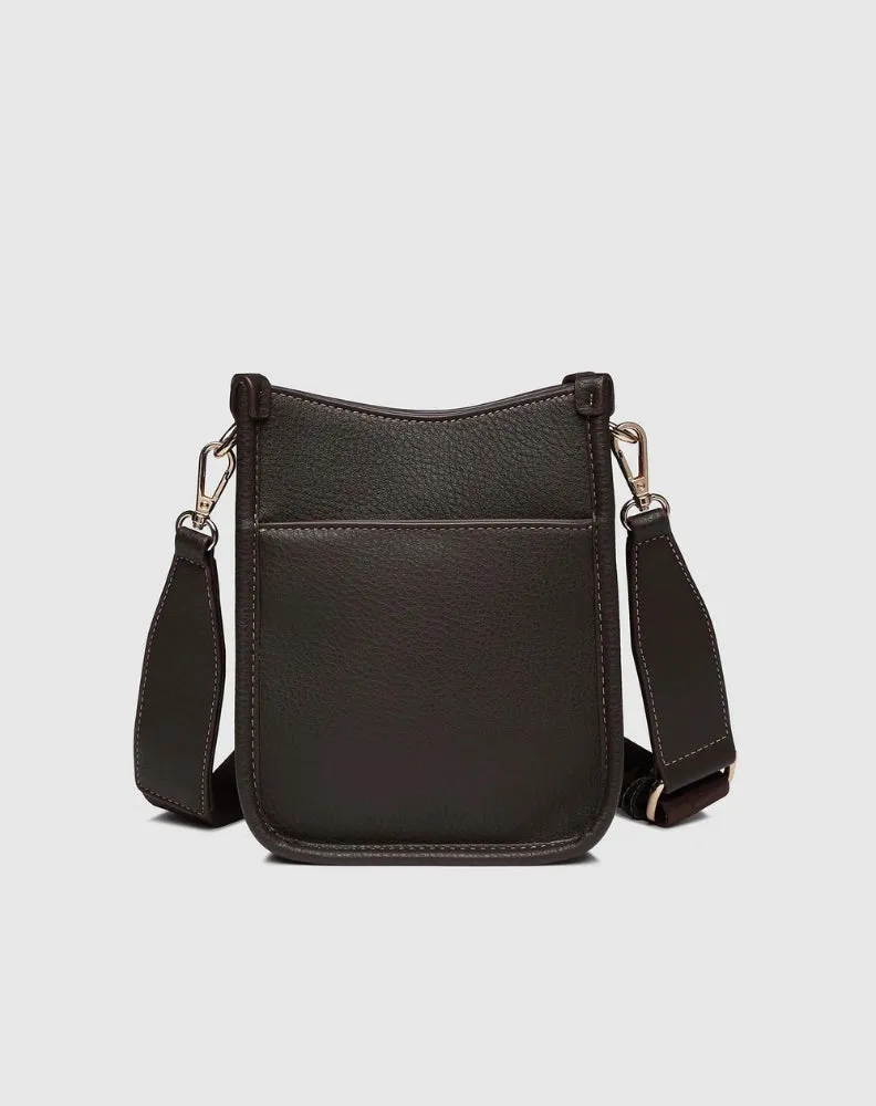 Parker Phone Crossbody Bag - Chocolate