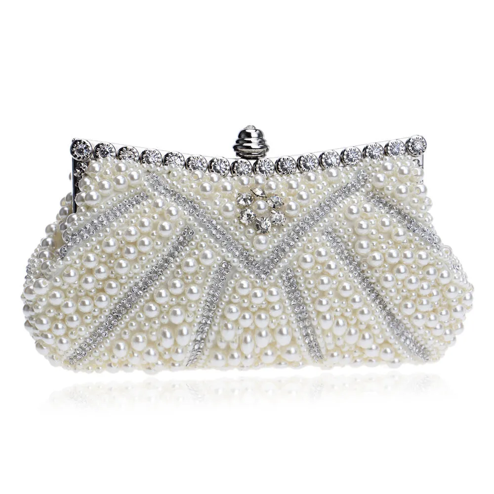 Pearl Evening Clutch Bag