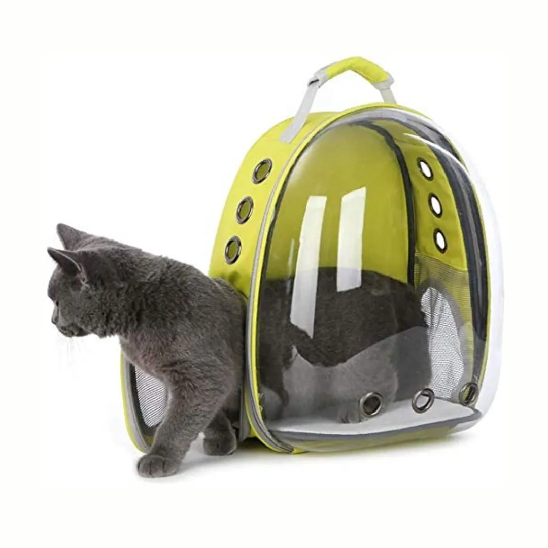 Pet Carrier Backpack | Breathable Travel Capsule for Puppies & Kittens