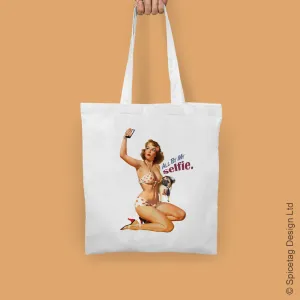 Pin-Up Selfie Tote Bag