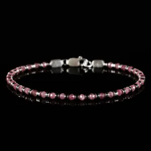 Pink Tourmaline Bracelet I (3mm)