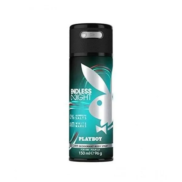 PLAYBOY ENDLESS NIGHT DEODORANT BODY SPRAY 150ML