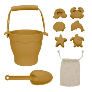 Playground Silicone Bucket & Spade Set - Sunshine