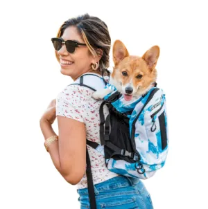 Plus 2 | Dog Carrier with Removable Storage - Tie Dye