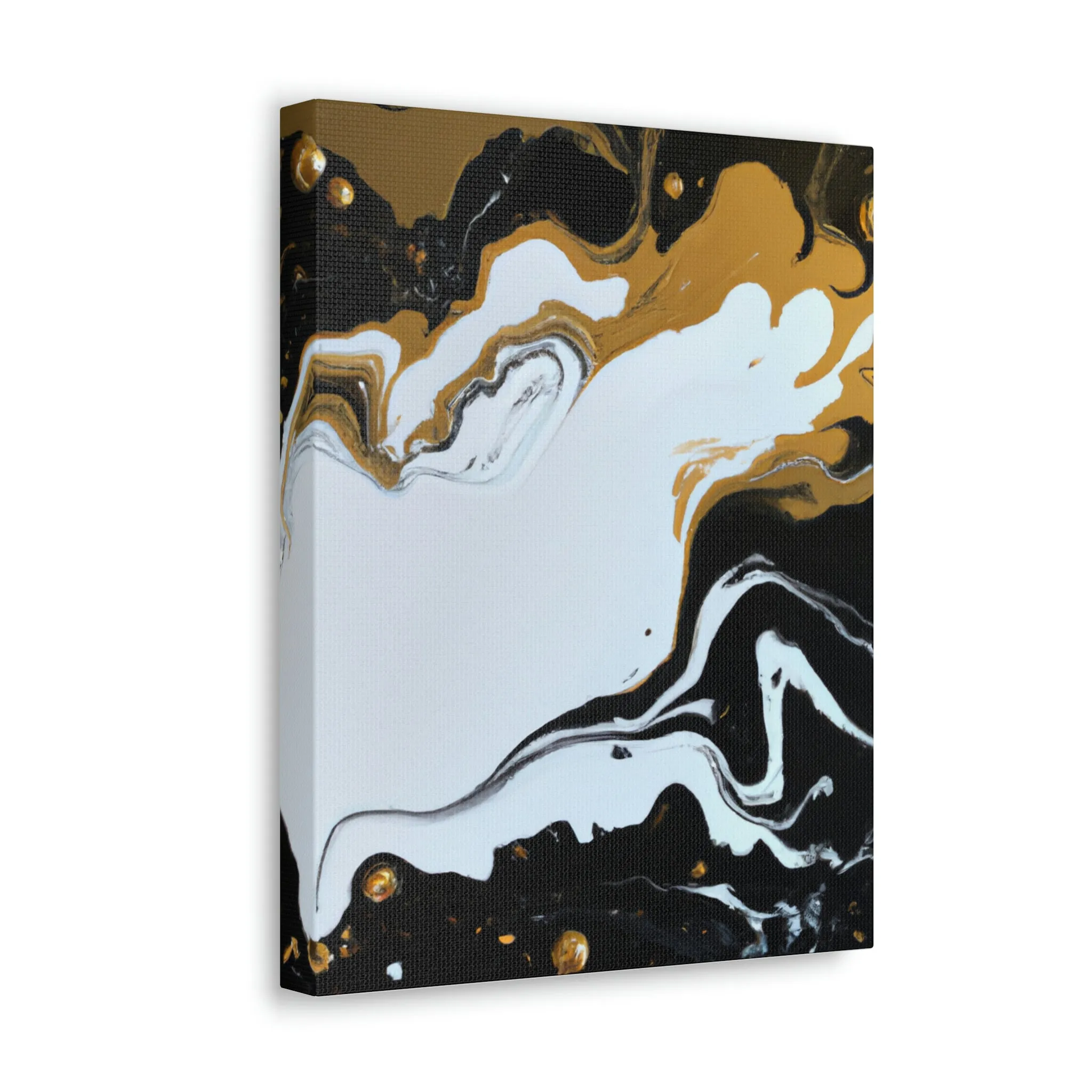 "Luxurious Swirls" - Canvas