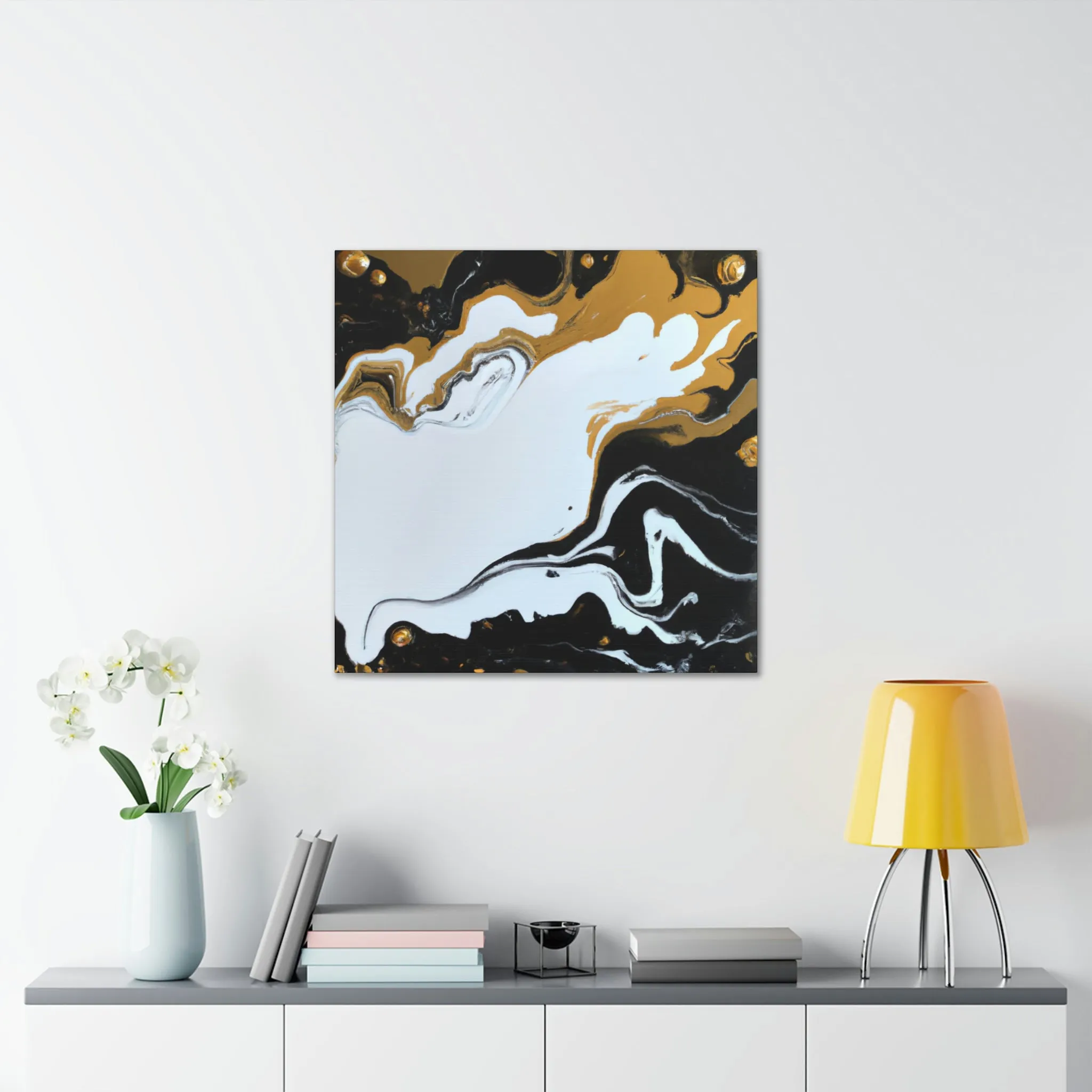 "Luxurious Swirls" - Canvas