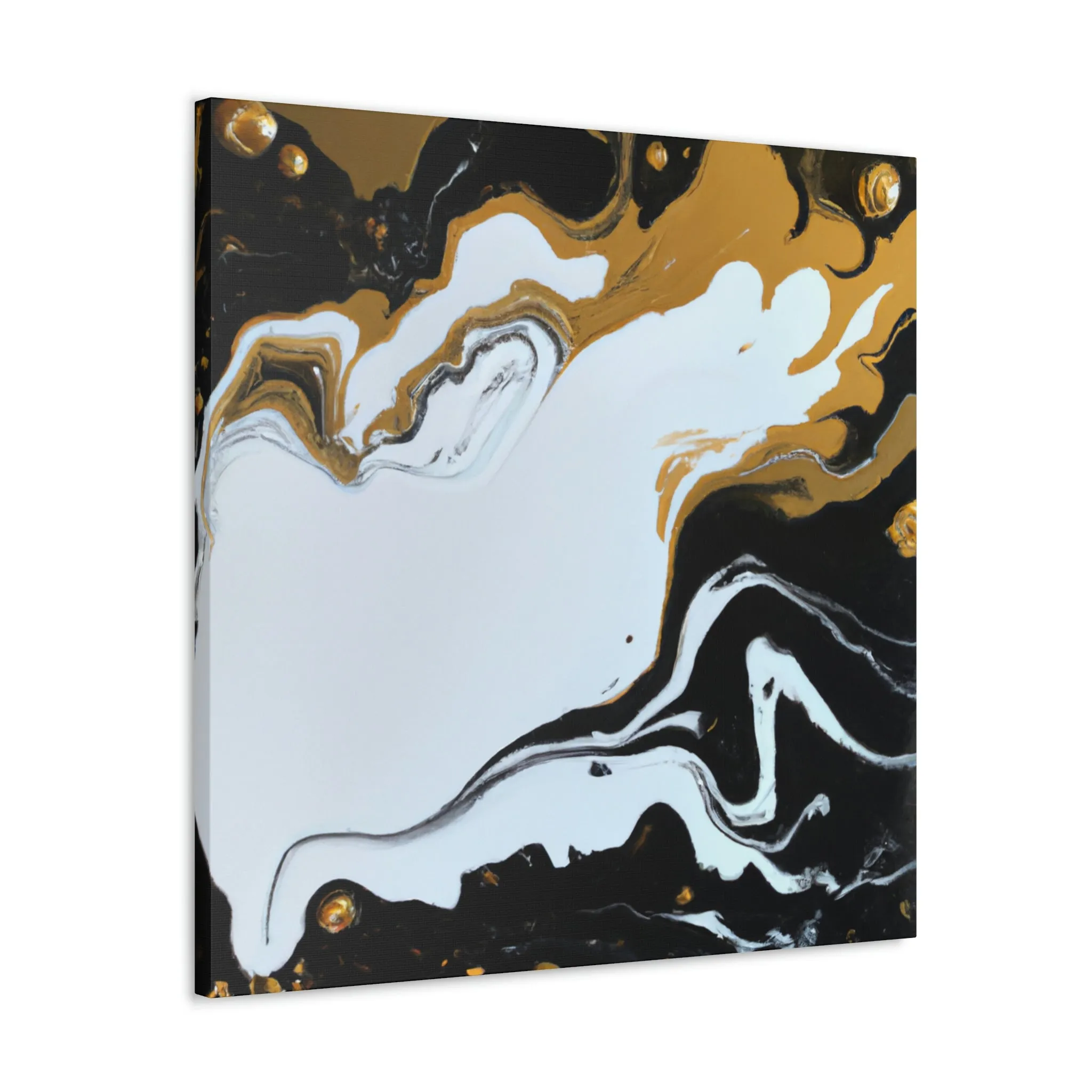 "Luxurious Swirls" - Canvas