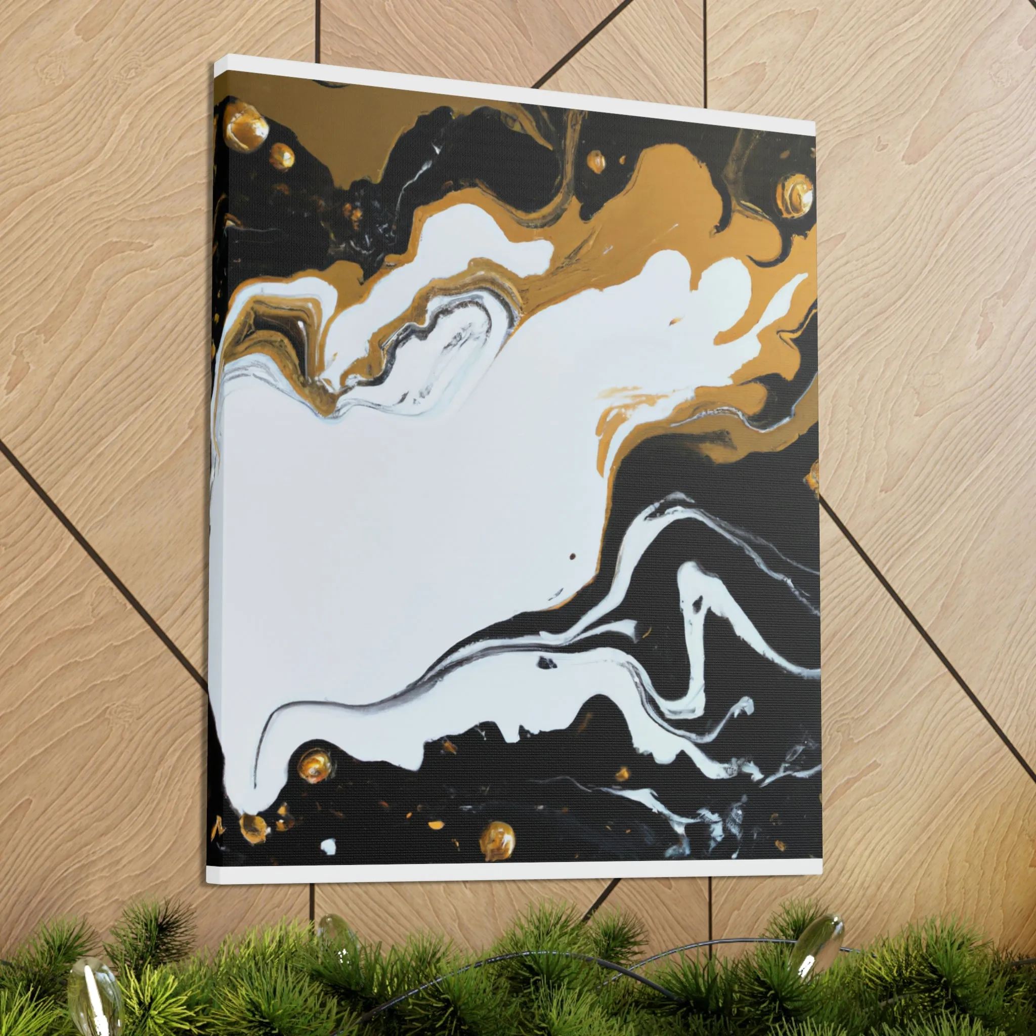 "Luxurious Swirls" - Canvas