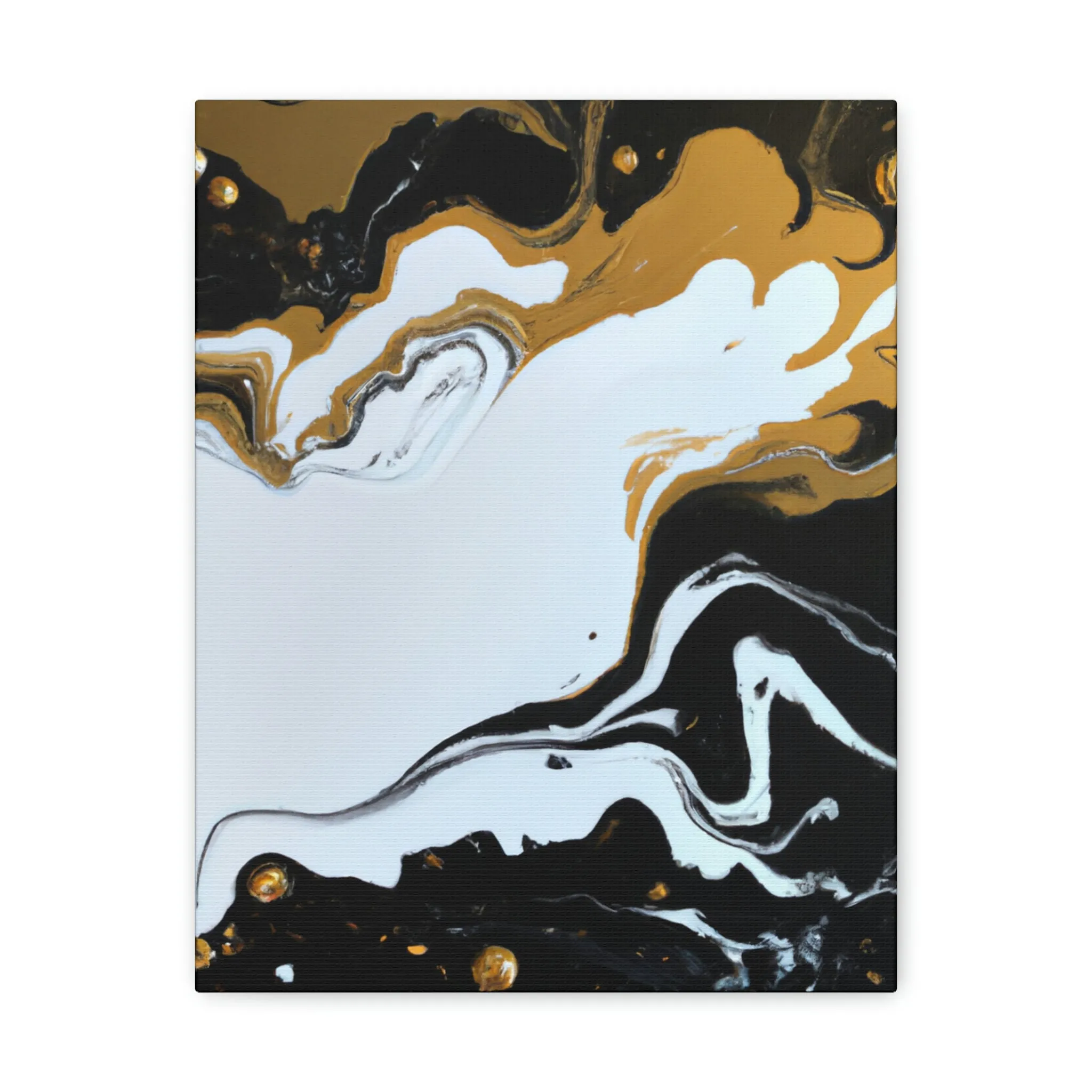 "Luxurious Swirls" - Canvas