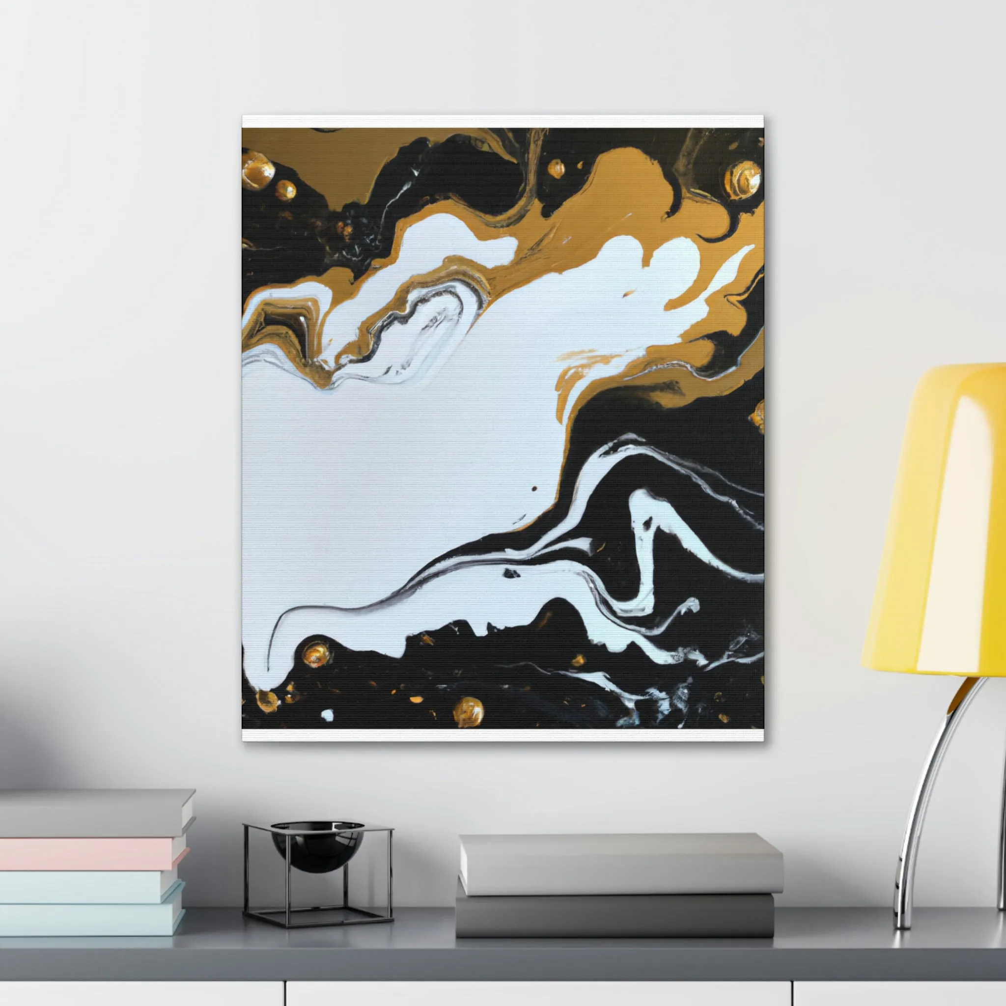 "Luxurious Swirls" - Canvas