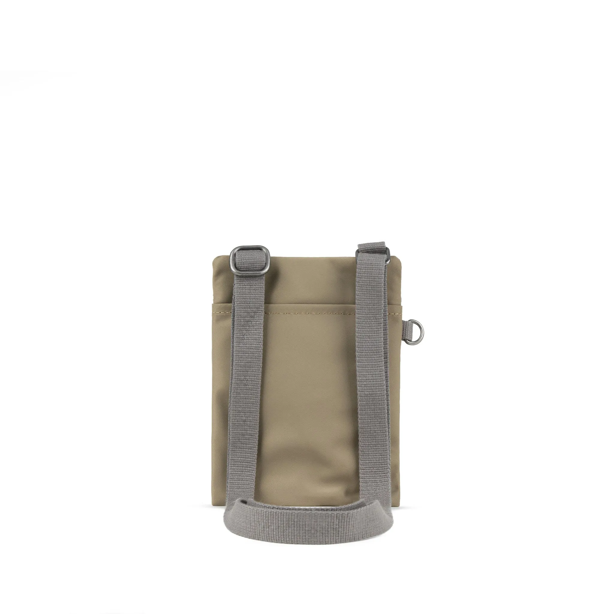 ROKA CHELSEA TAUPE  RECYCLED NYLON SMALL CROSS BODY BAG