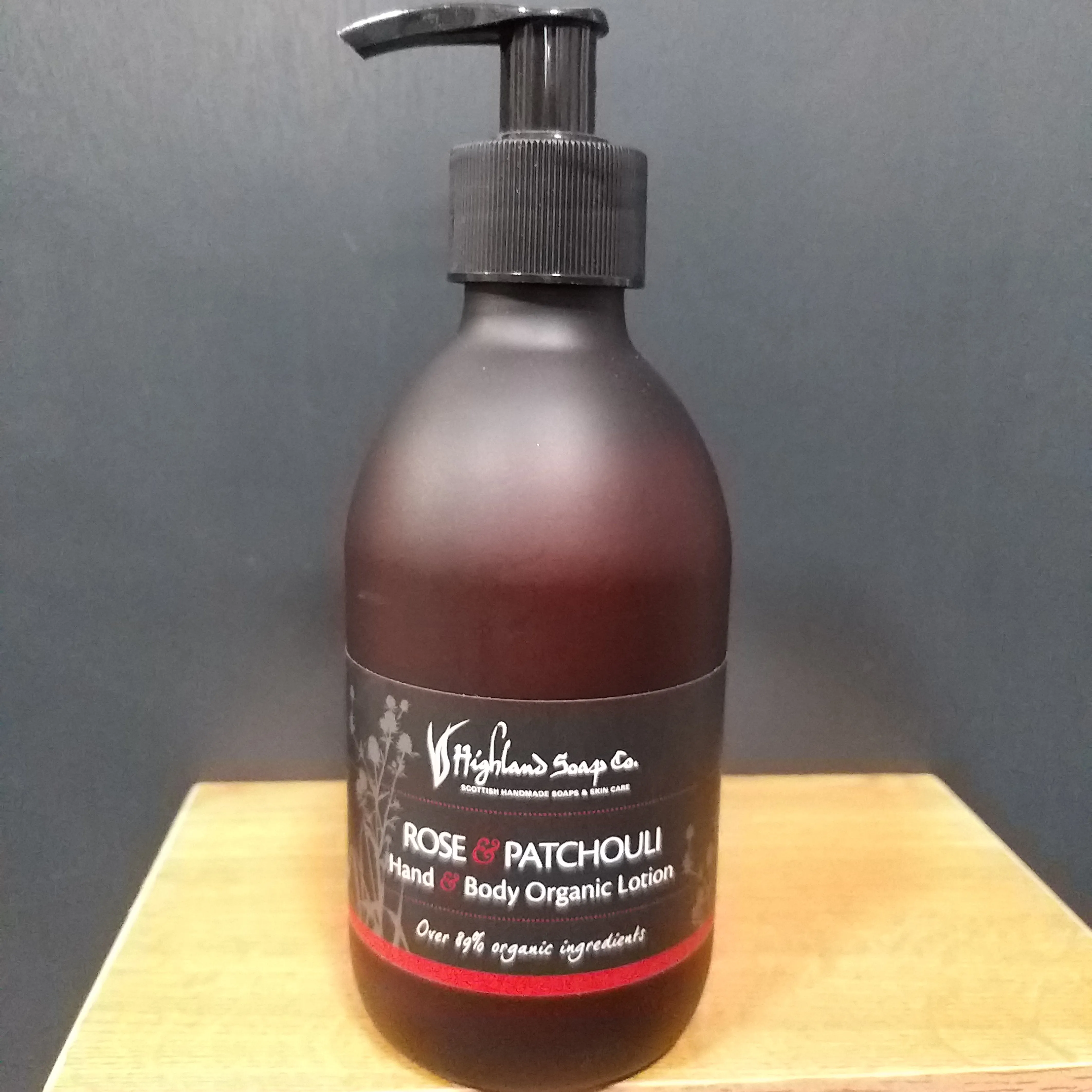 Rose & Patchouli Hand & Body Organic Lotion