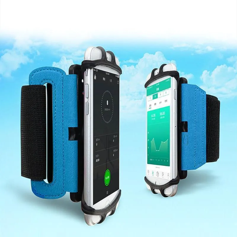 Rotatable mobile phone arm bag