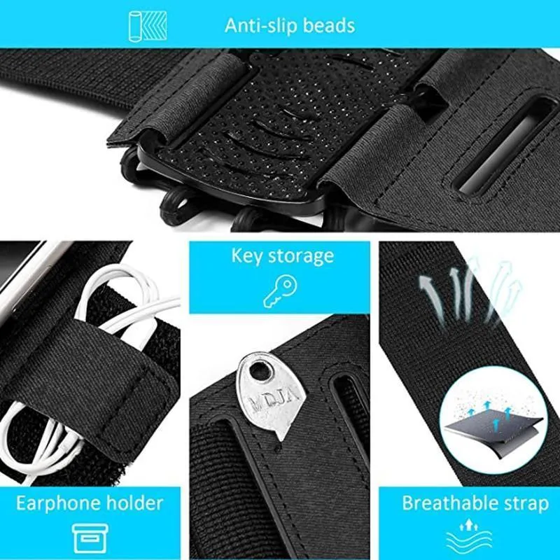 Rotatable mobile phone arm bag