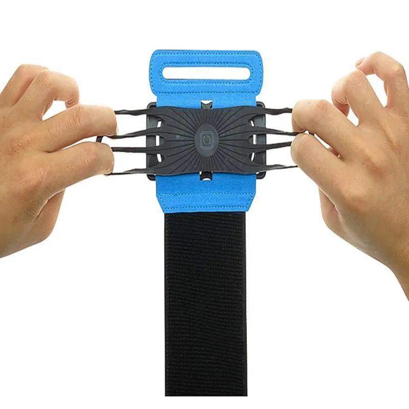 Rotatable mobile phone arm bag