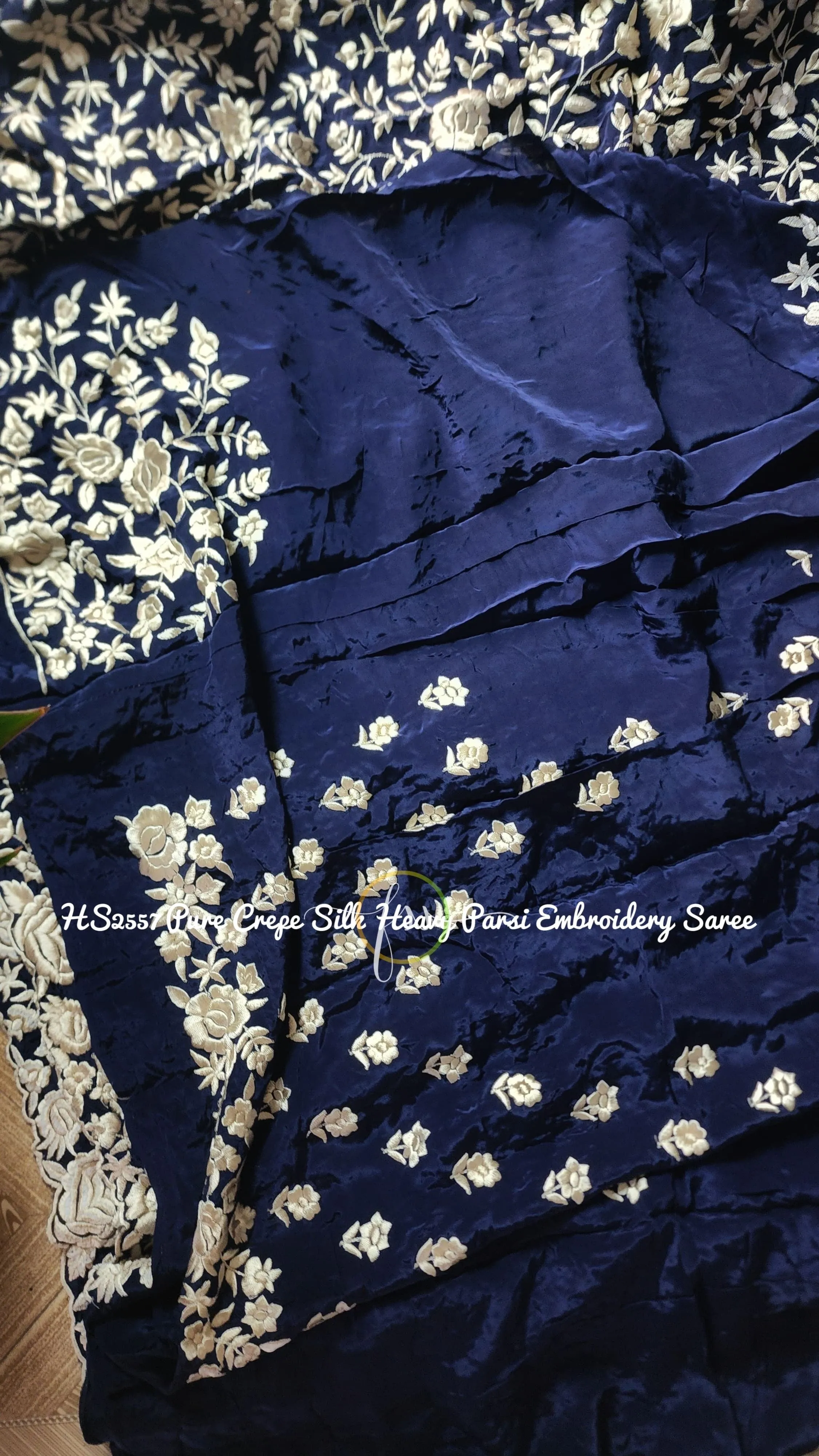 Royal Parsi Exquisite Beautiful Saree